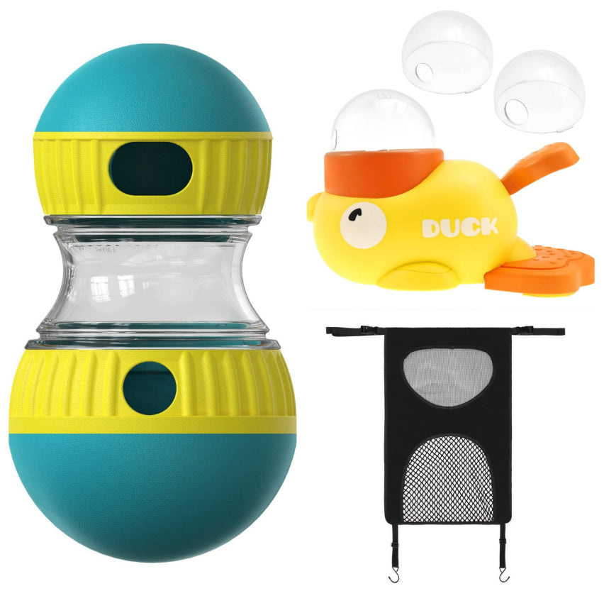 Adjustable Treat-Dispensing Dog Puzzle Toy