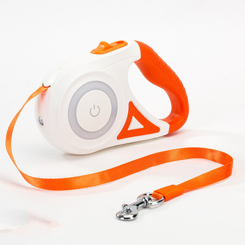 Retractable Pet Leash with Optional Collar