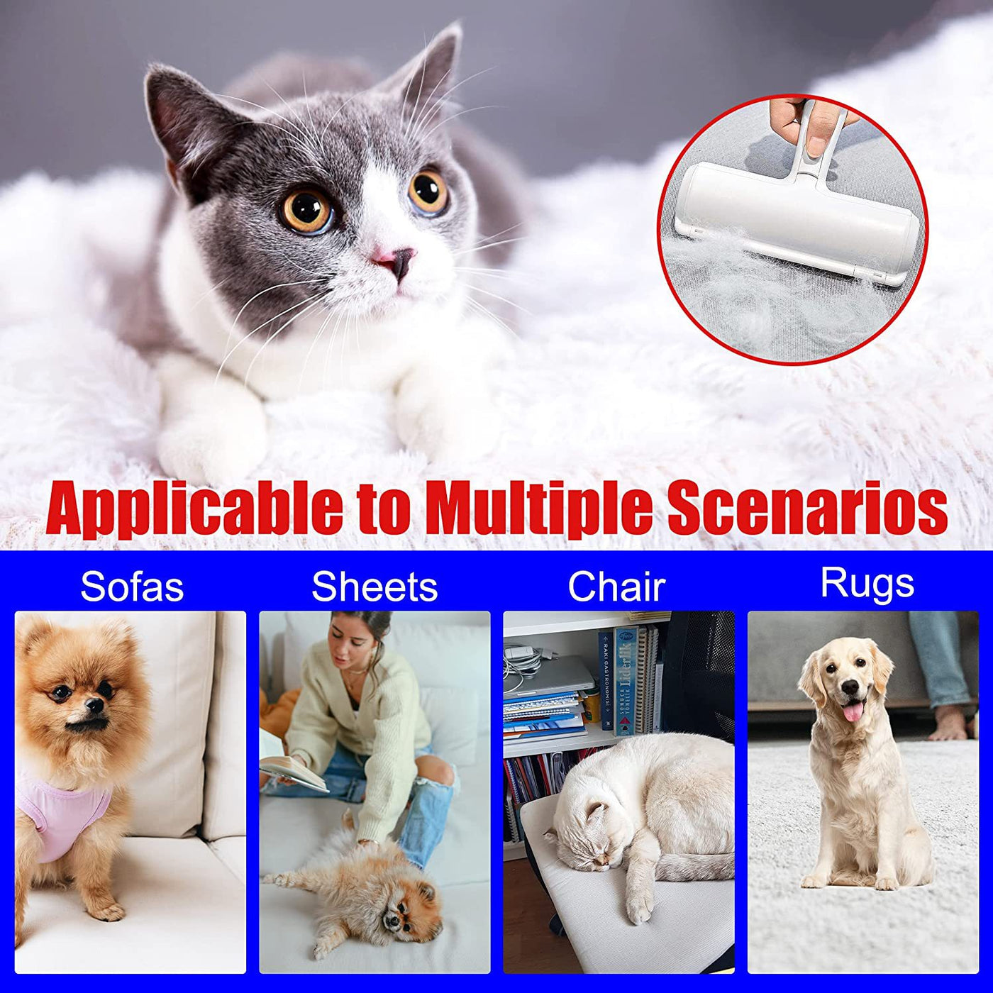 Reusable Pet Hair Remover Roller — product image 6 of 7