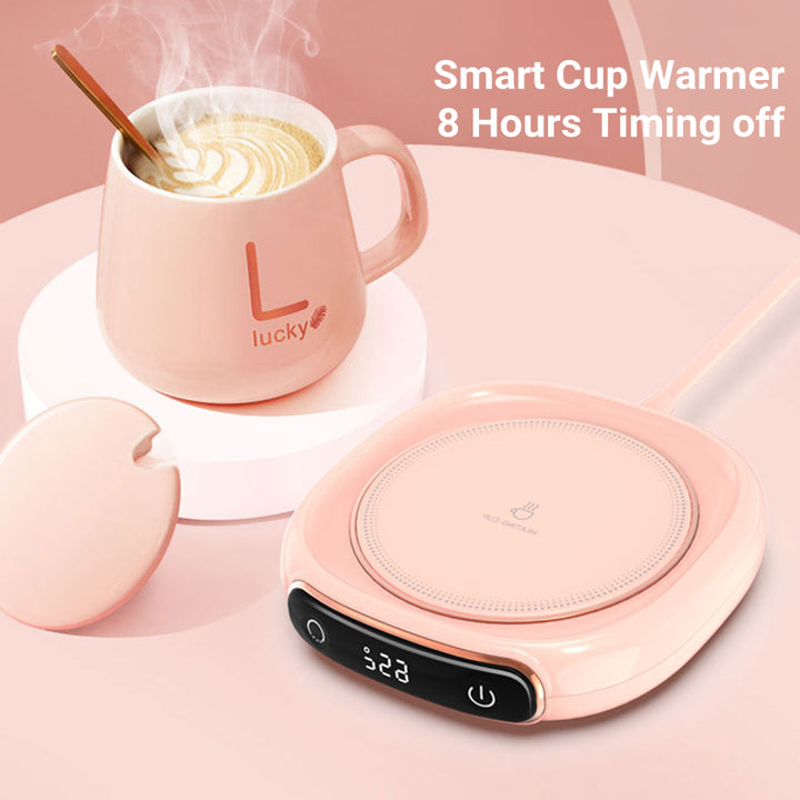 Desktop coffee mug warmer coaster