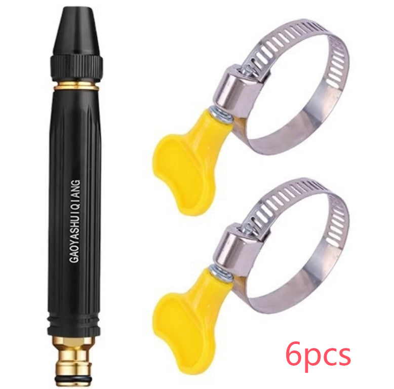 Adjustable Garden Hose Spray Nozzle & Accessories