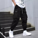 Men’s Multi-Pocket Drawstring Cargo Pants