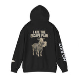I Ate the Escape Plan Goat Hoodie — Cyber Monkey Junkies