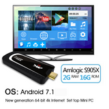 4K Android TV box with remote and accessories