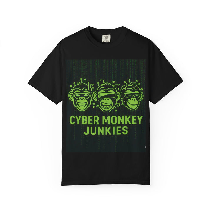 Cyber Monkey Junkies Original Logo T-Shirt — product image 1