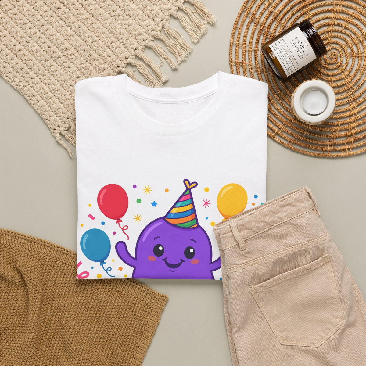 Birthday Bash - Party Blob Graphic Tee