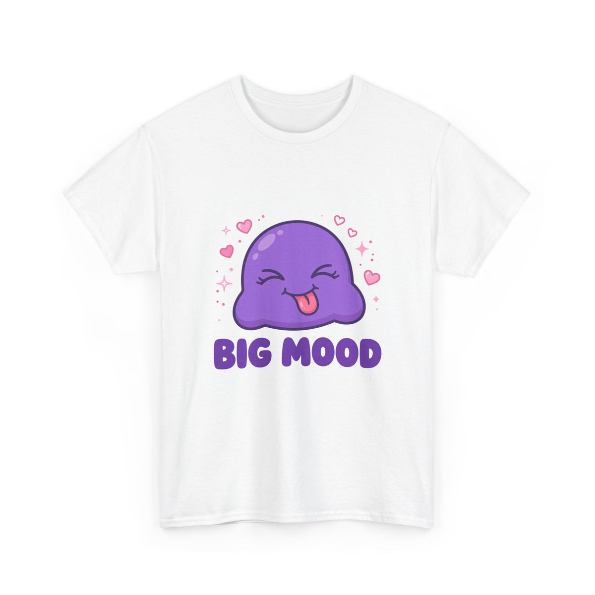 Big Mood - Cute Kawaii Blob Graphic Tee