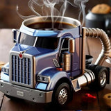 Semi-Truck-Shaped Drink Mug