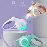 Retractable Pet Leash with Optional Collar