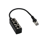 RJ45 Ethernet Splitter Adapter