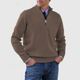 Men’s Quarter-Zip Knit Sweater