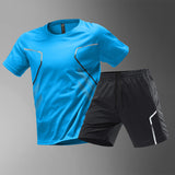 Men’s Lightweight Active T-Shirt & Shorts Set
