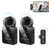 Wireless Clip-On Microphone System for USB-C or iPhone — product image 2 of 12