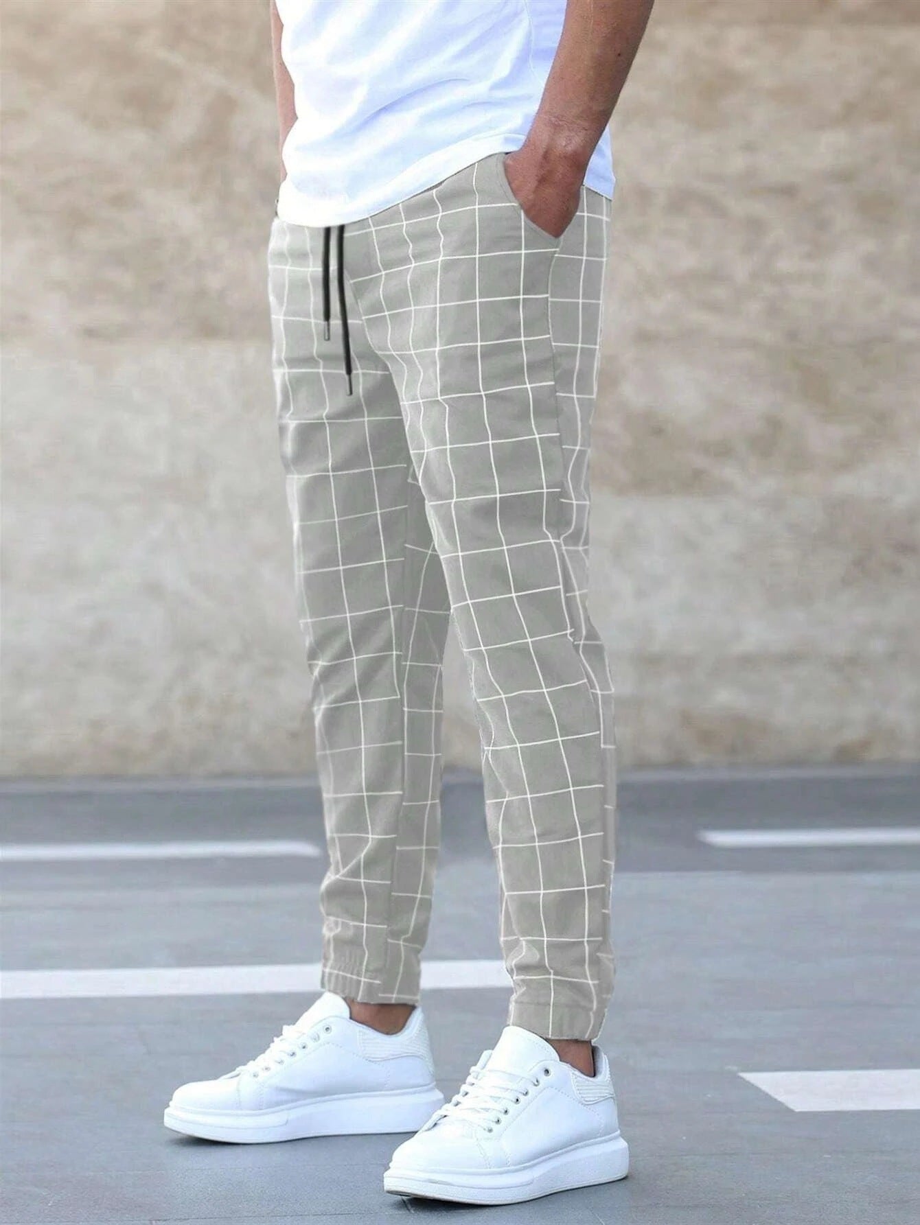 Men’s Casual Drawstring Trousers