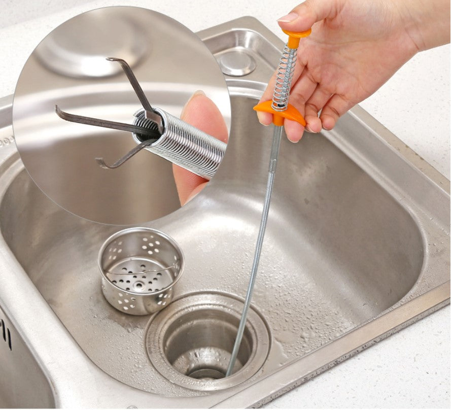Flexible Drain Hair & Clog Cleaning Tool
