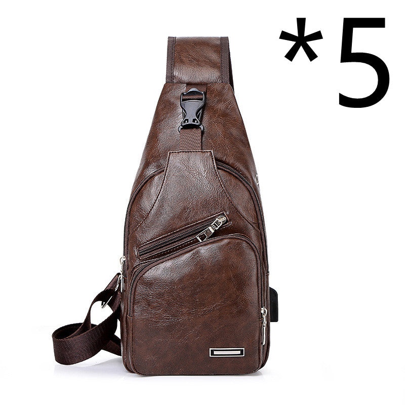 USB Charging Crossbody Chest Bag — product image 16 of 18