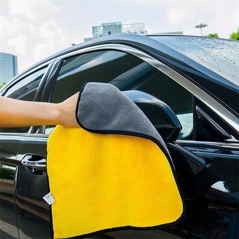 Double-Sided Microfiber Car Cleaning Towels
