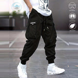 Men’s Multi-Pocket Drawstring Cargo Pants