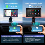 7-Inch Wireless CarPlay Display & Rear Camera Options — product image 8 of 9