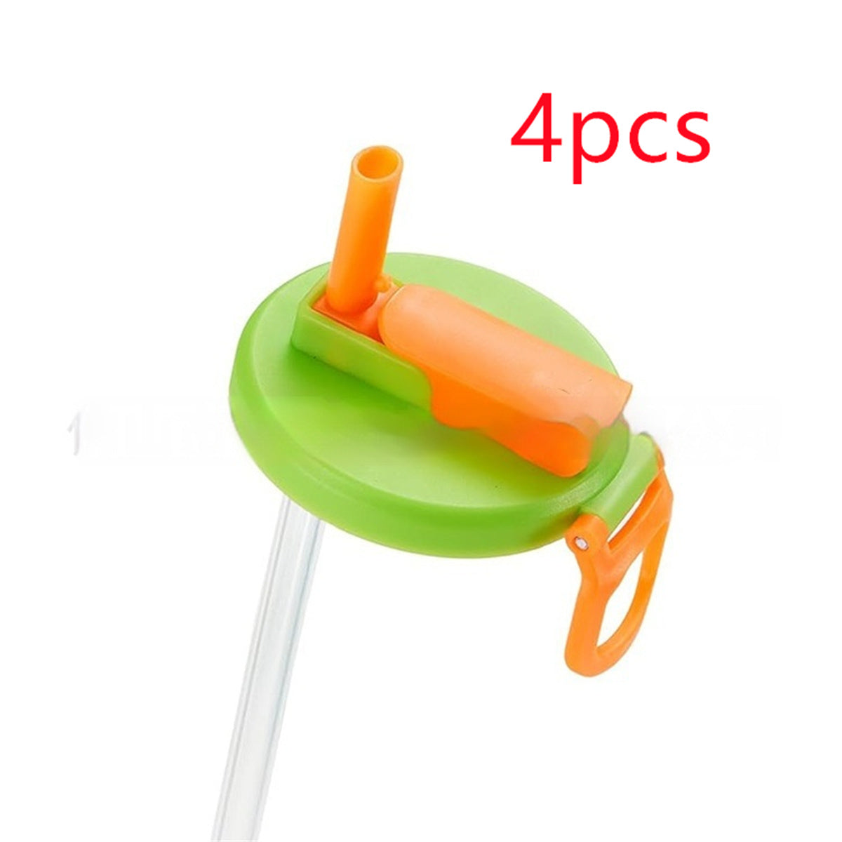 Reusable Soda Can Lid with Straw