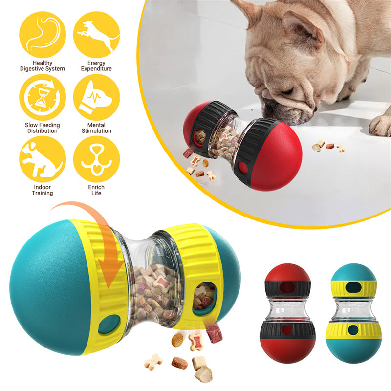 Adjustable Treat-Dispensing Dog Puzzle Toy