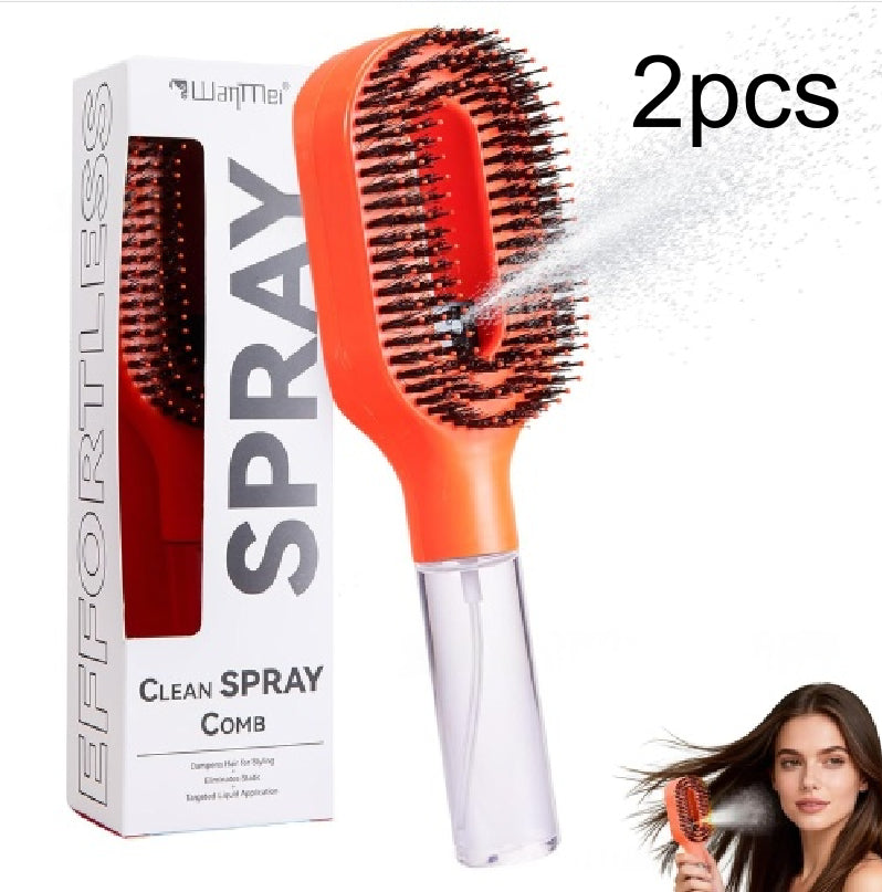 2-in-1 Mist Spray Detangling Hairbrush — product image 16 of 20