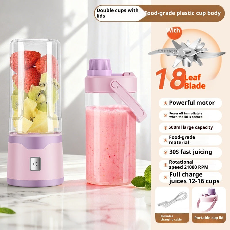 Rechargeable Portable Blender, 500 mL
