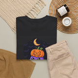 Spooky Season Halloween Purple Blob Graphic Tee