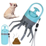 Portable pet waste scooper with bag accessories