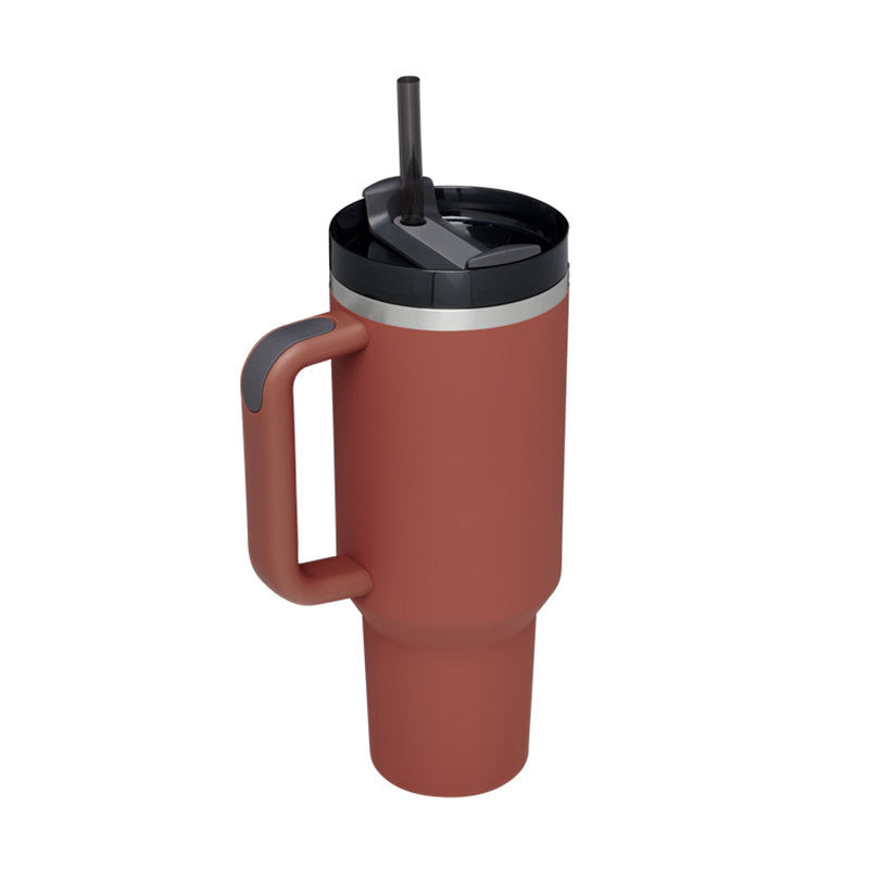 40 oz Insulated Tumbler with Handle & Straw — product image 17 of 25