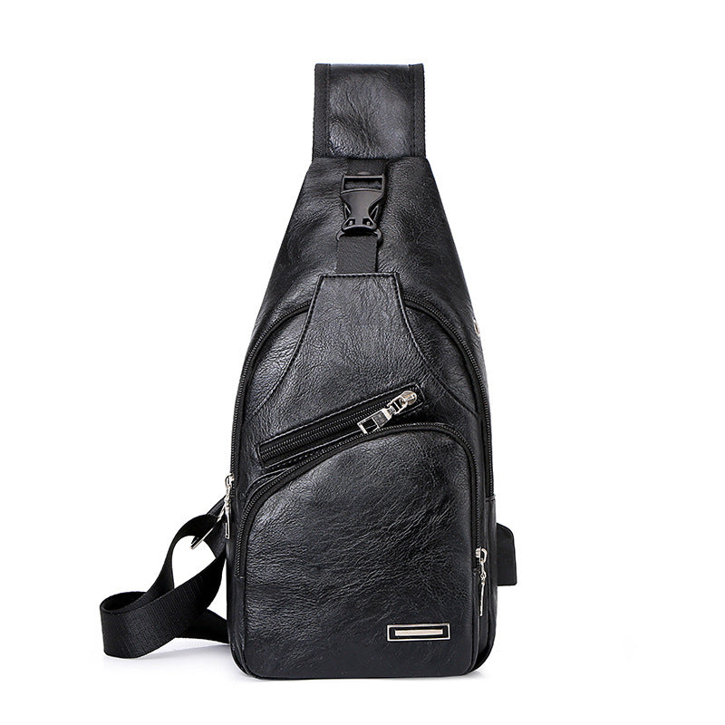 USB Charging Crossbody Chest Bag — product image 3 of 18