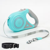 Retractable Pet Leash with Optional Collar