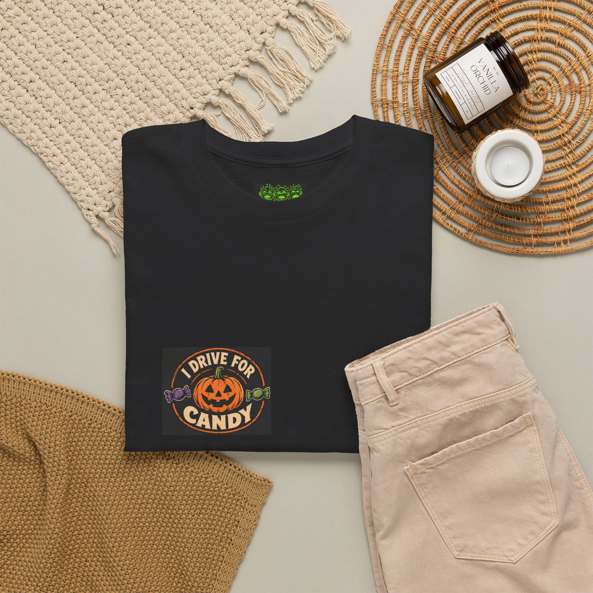 World's Cheapest Uber Halloween Tee - 5-Sided Graphic Print