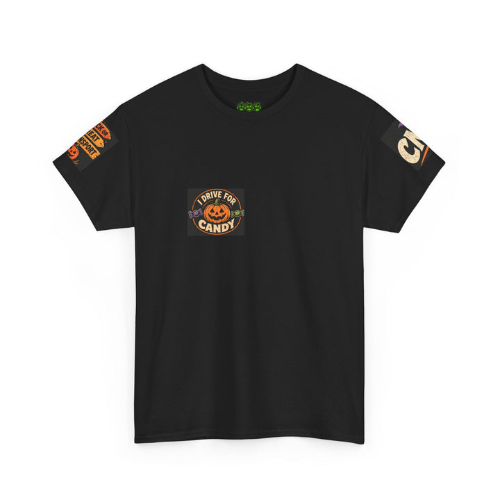 World's Cheapest Uber Halloween Tee - 5-Sided Graphic Print