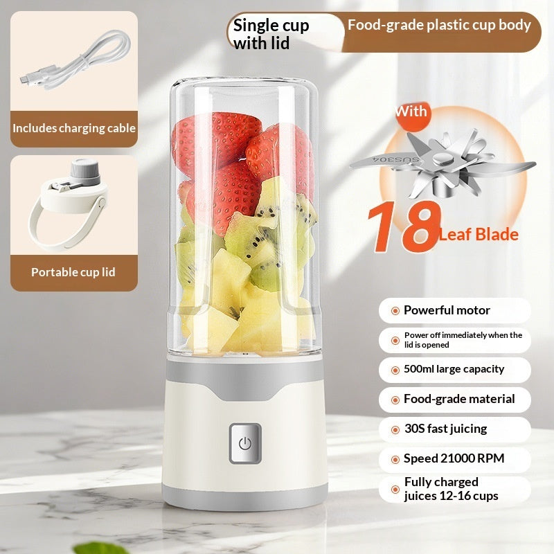 Rechargeable Portable Blender, 500 mL