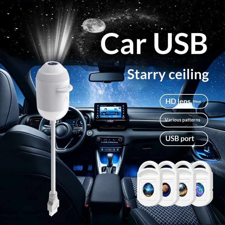 USB Galaxy Night-Light Projector