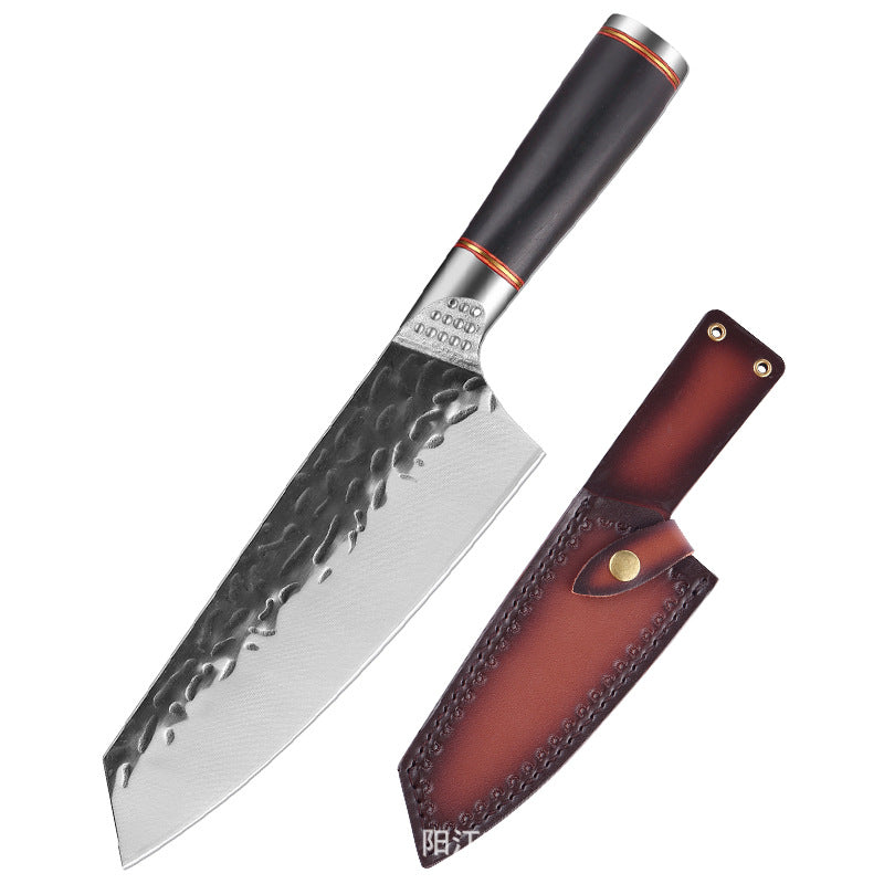 Hammered Stainless-Steel Kitchen Knife Collection — product image 14 of 16