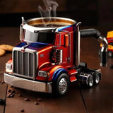 Semi-Truck-Shaped Drink Mug