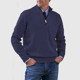 Men’s Quarter-Zip Knit Sweater