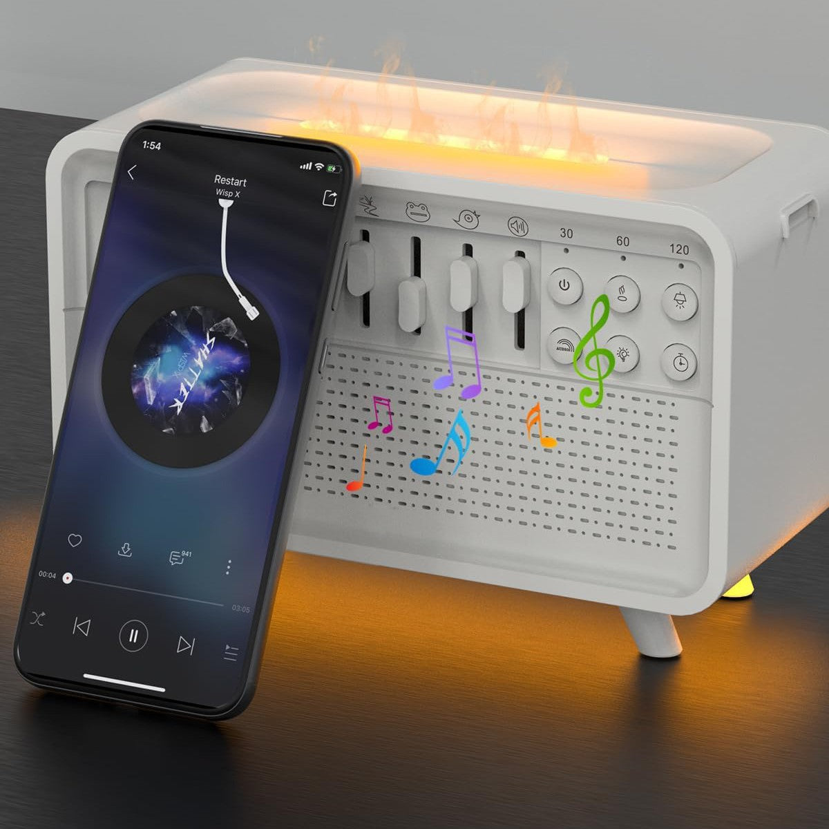 3-in-1 White Noise Machine & Humidifier