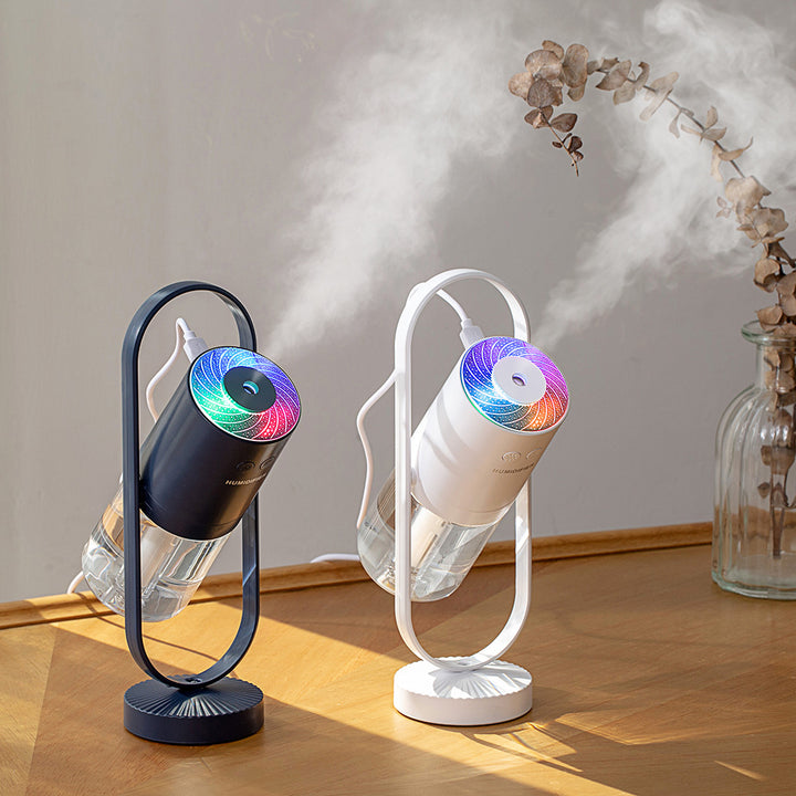 USB projection humidifier with replacement wick options