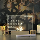 USB LED Message Board Lamp with Pen