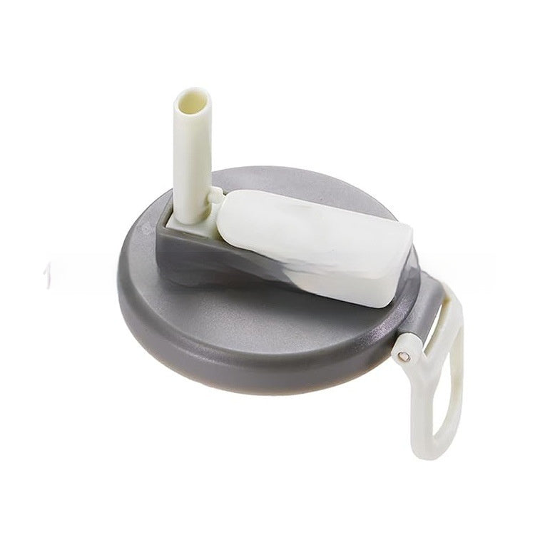 Reusable Soda Can Lid with Straw