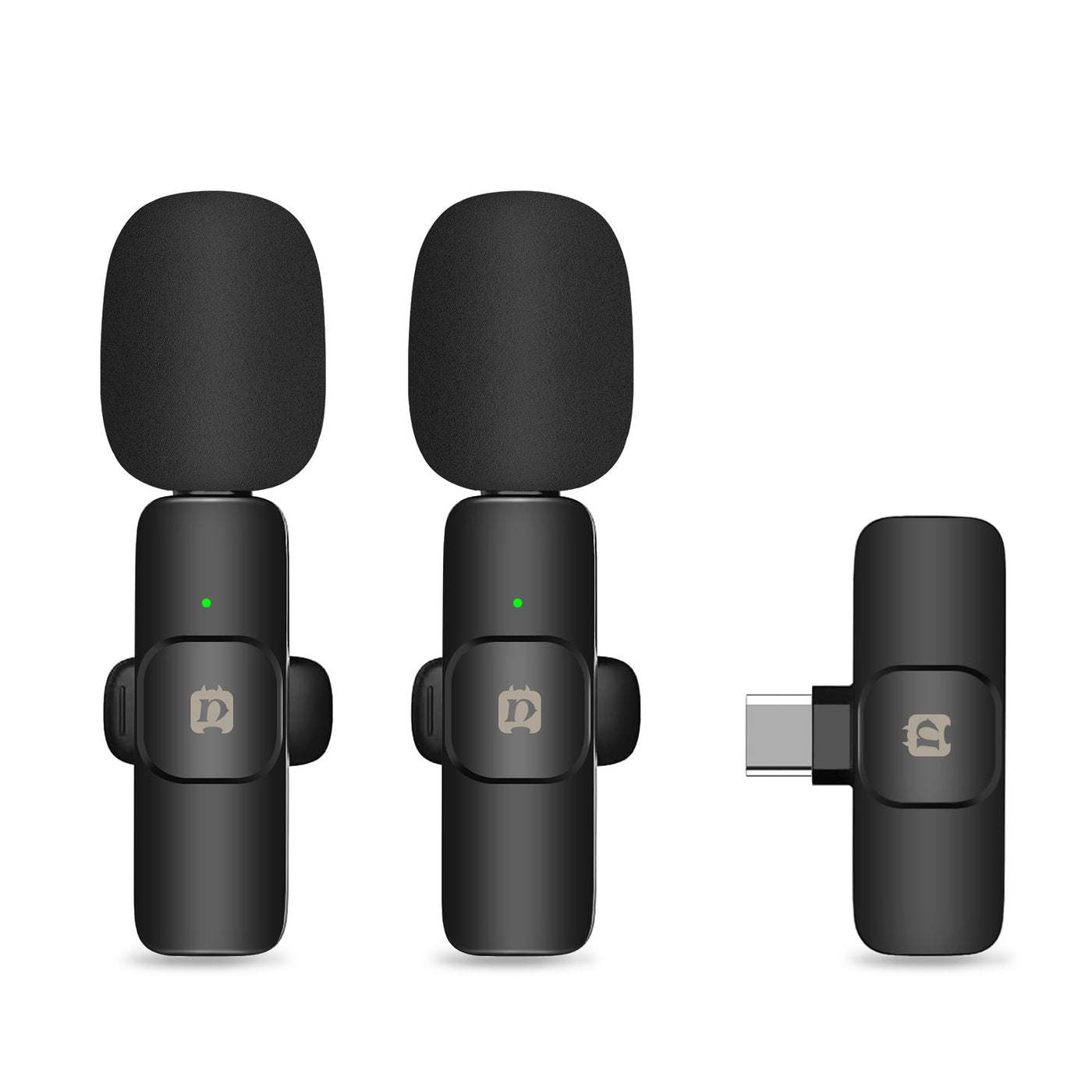 Wireless Clip-On Microphone System for USB-C or iPhone — product image 8 of 12