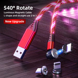 540° Rotating LED Magnetic Charging Cable — product image 4 of 23