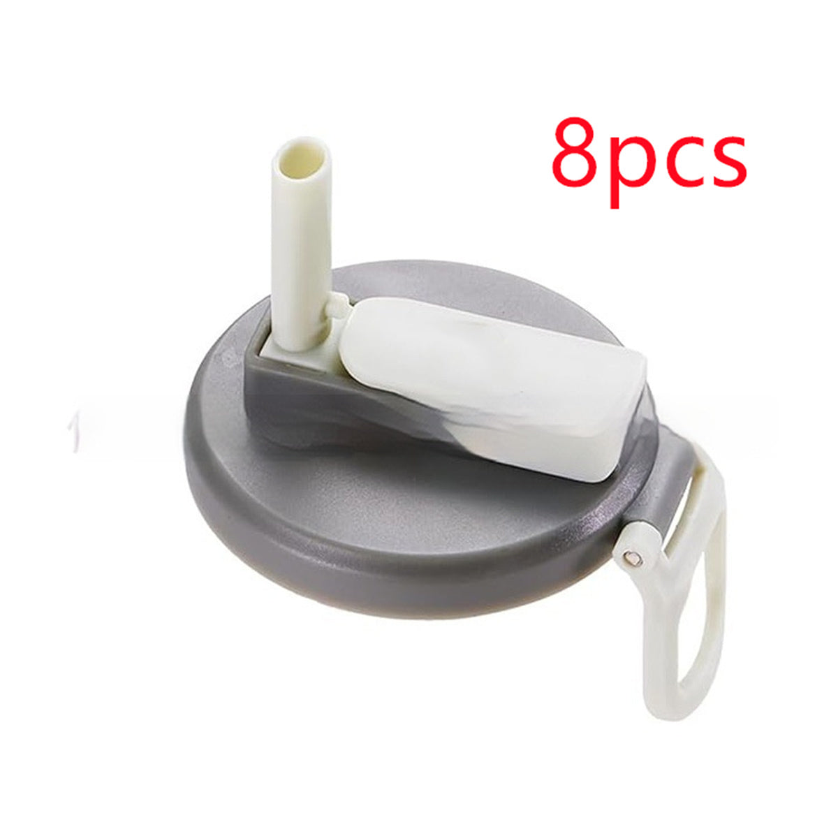 Reusable Soda Can Lid with Straw