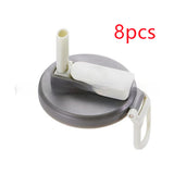 Reusable Soda Can Lid with Straw