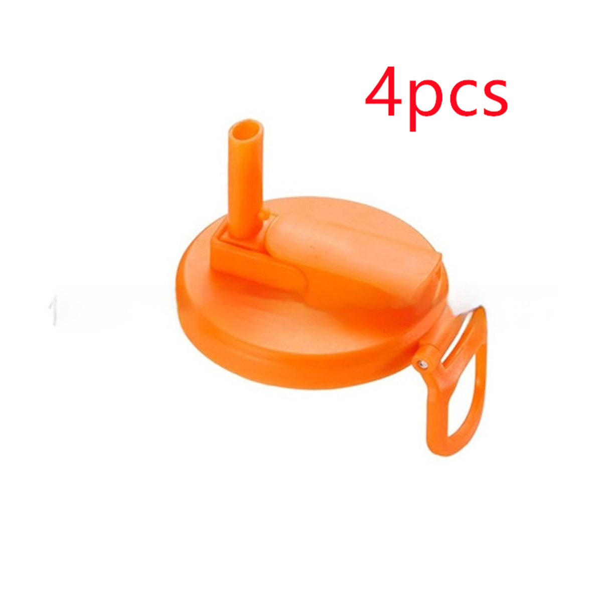 Reusable Soda Can Lid with Straw