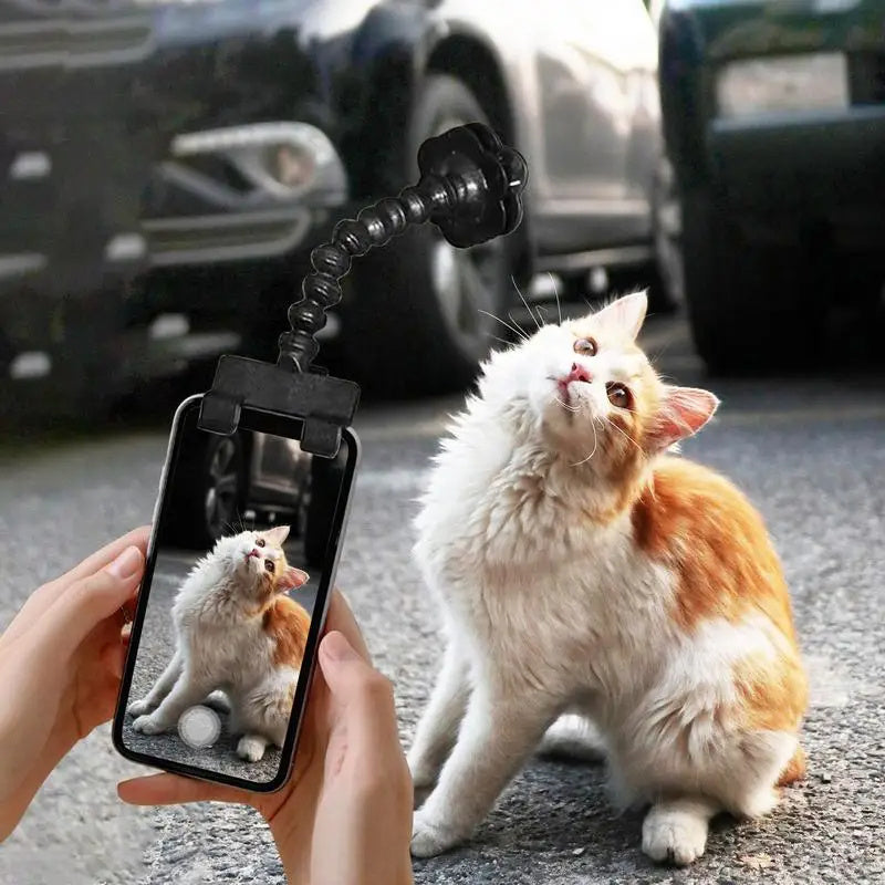 Pet Selfie Phone Clip for Treats & Toys