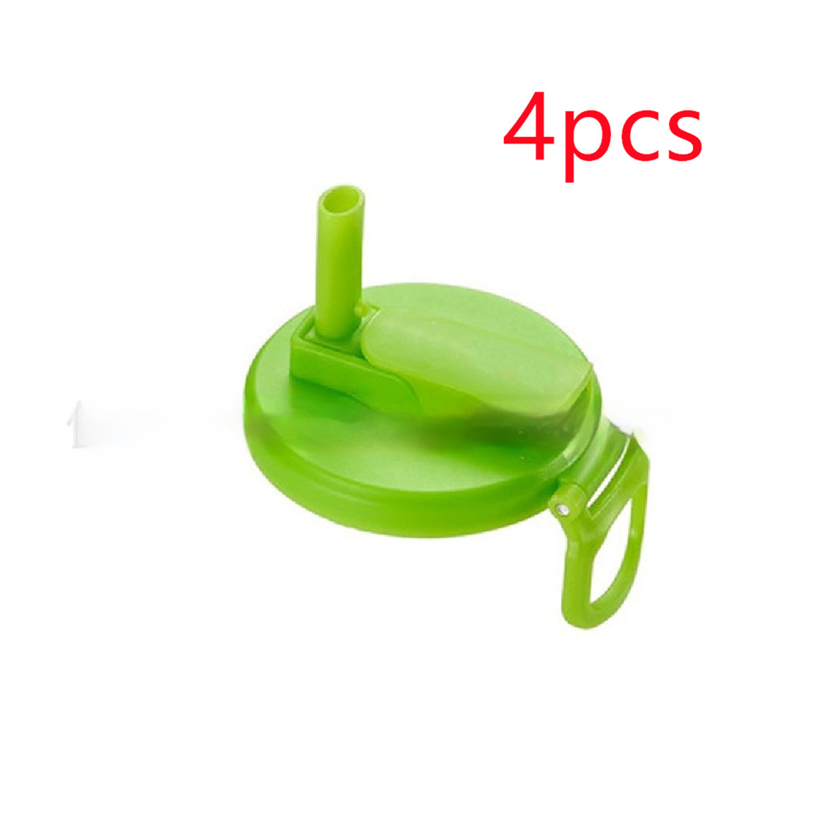 Reusable Soda Can Lid with Straw